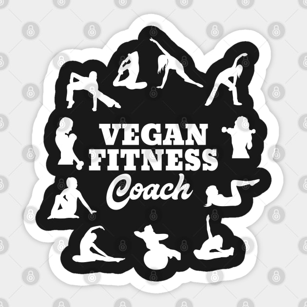 Vegan Fitness Coach Sticker by RadStar